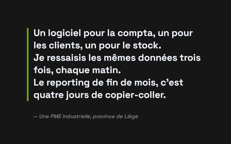 Trois logiciels muets