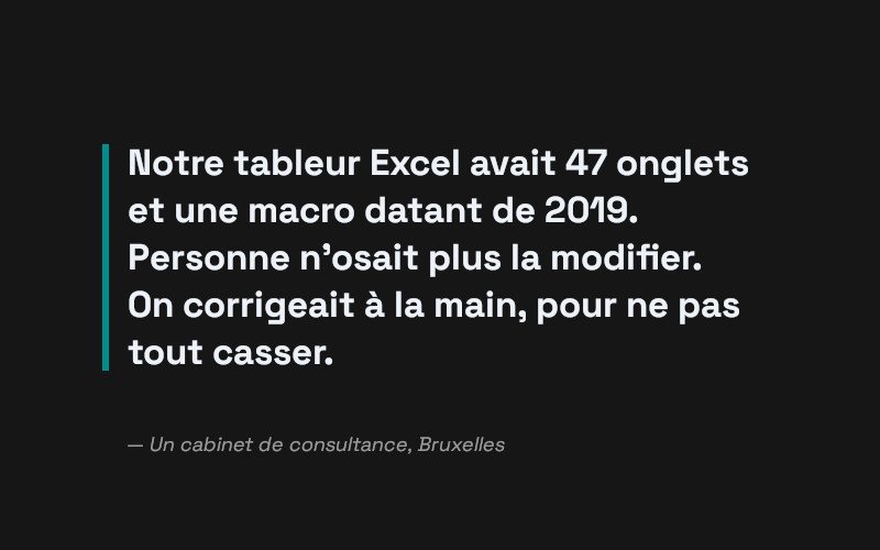 Le tableur à tout faire